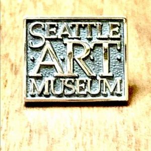 .925 Sterling Pin SEATTLE ART MUSEUM MAG Lapel Pin